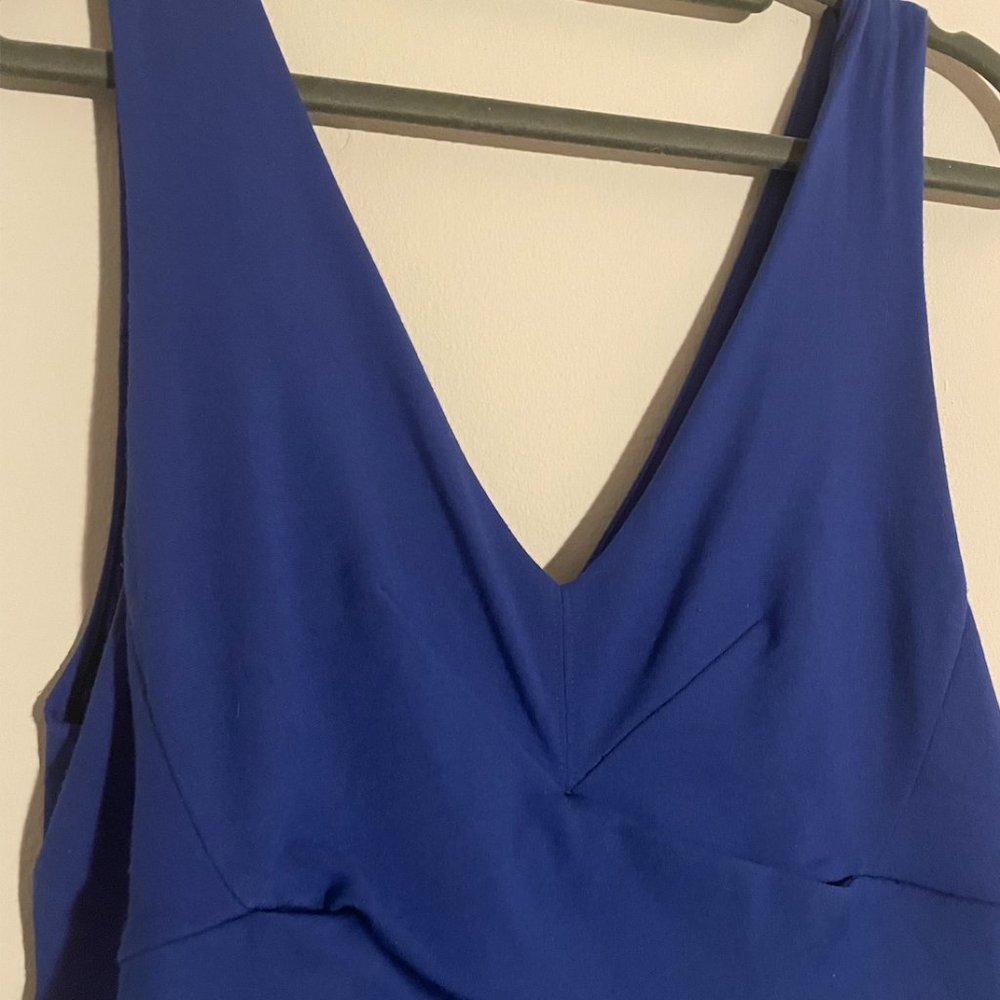 Anthropologie Blue and Green Dress - Picture 6 of 9